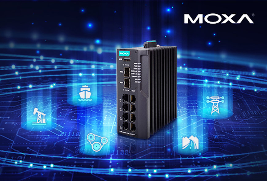 Nouveau routeur industriel sécurisé tout-en-un Moxa pour la sécurisation des applications industrielles